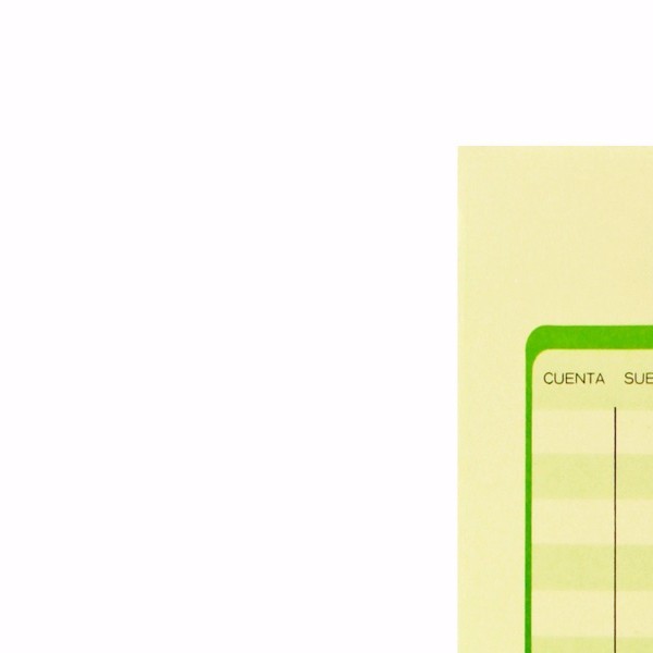 POLIZA DE DIARIO 1002 PRINTAFORM CTA. 50H.E. 3 C.72